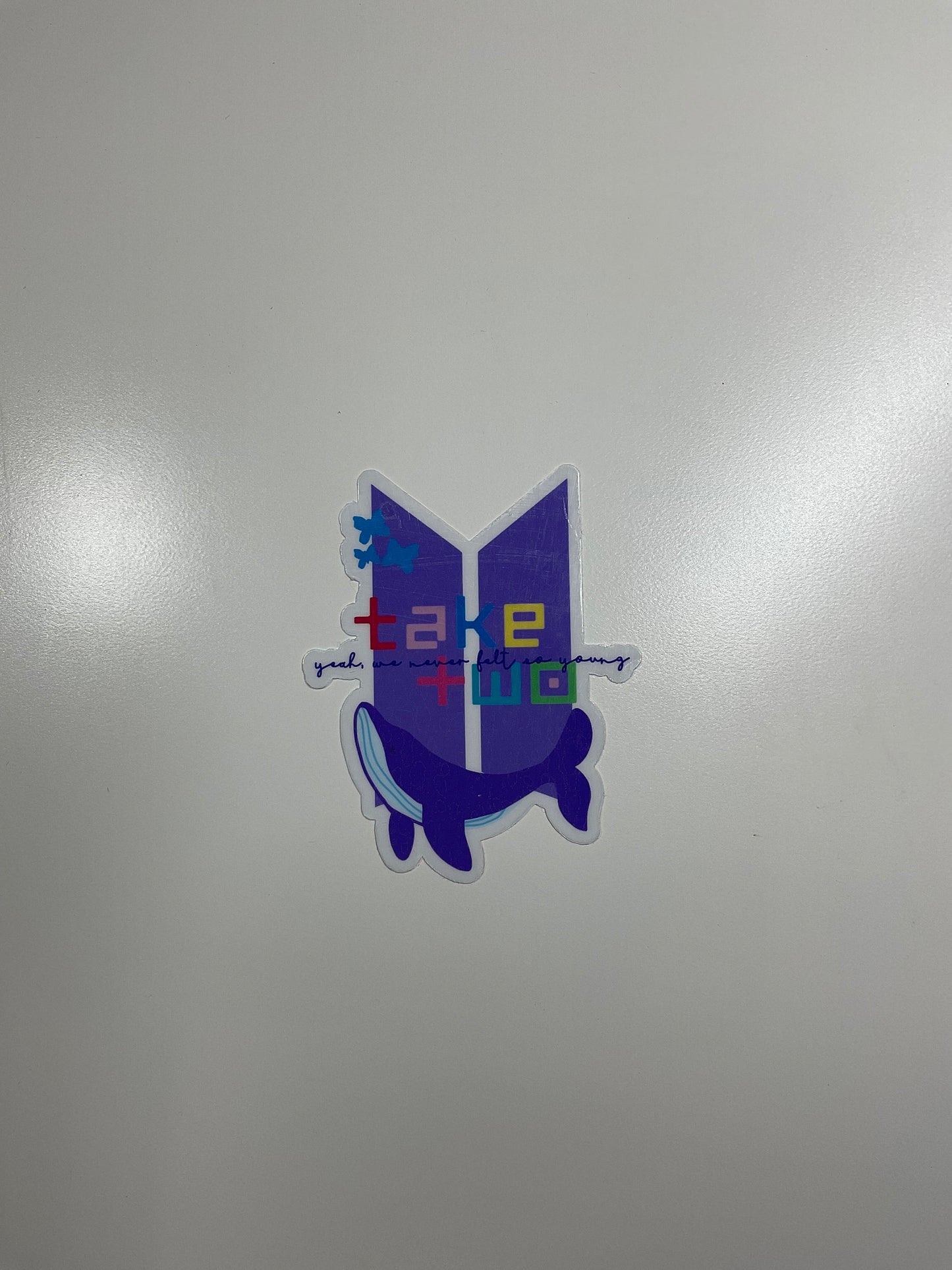 BTS Take Two Transparent/Glossy Sticker