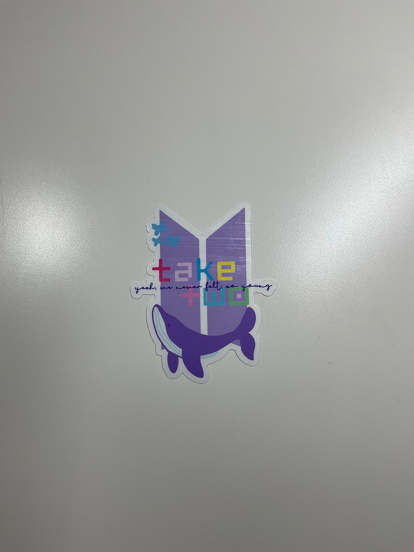 BTS Take Two Transparent/Glossy Sticker