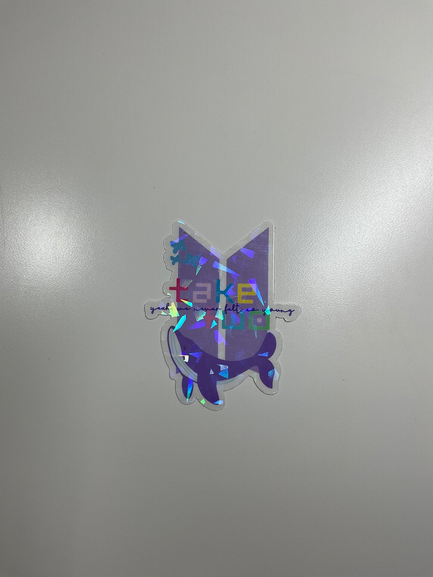 BTS Take Two Transparent/Glossy Sticker
