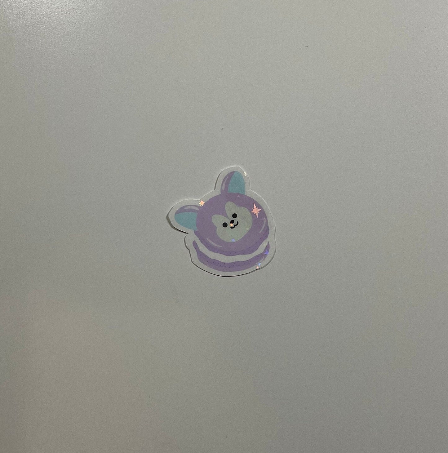 Macaron BT21 Holographic Sticker