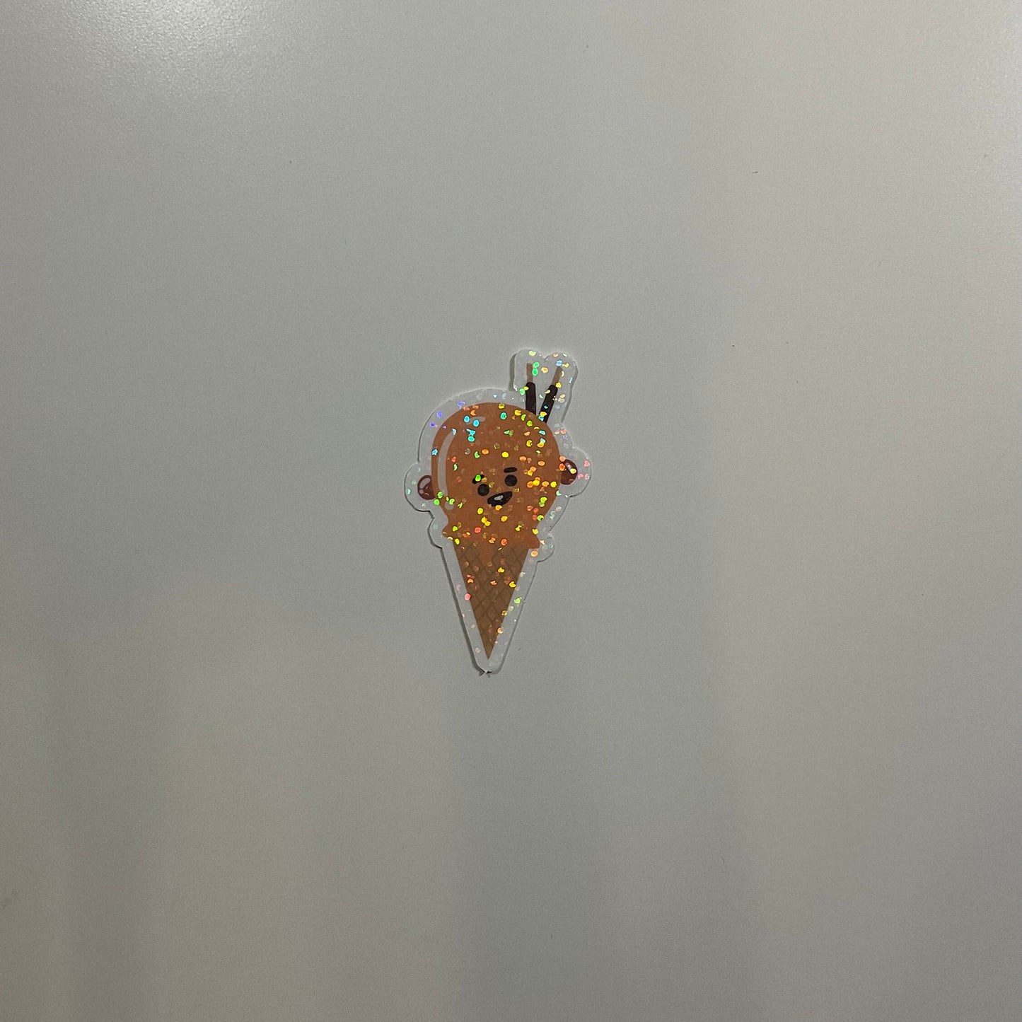 Ice Cream BT21 Holographic Sticker