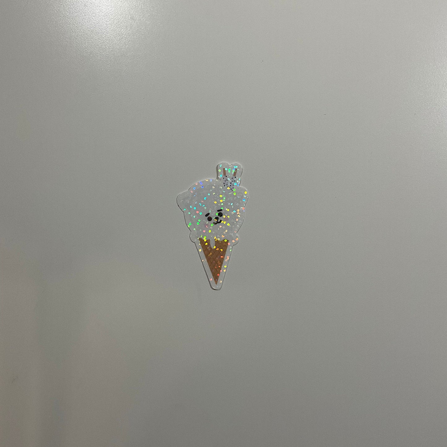 Ice Cream BT21 Holographic Sticker