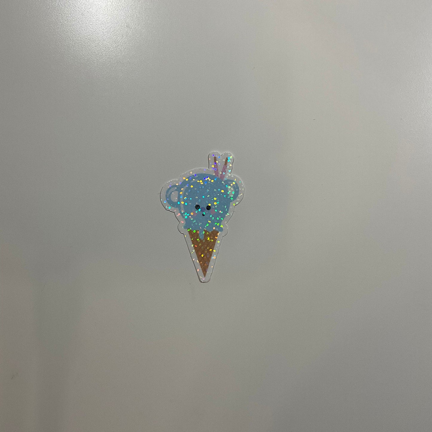 Ice Cream BT21 Holographic Sticker