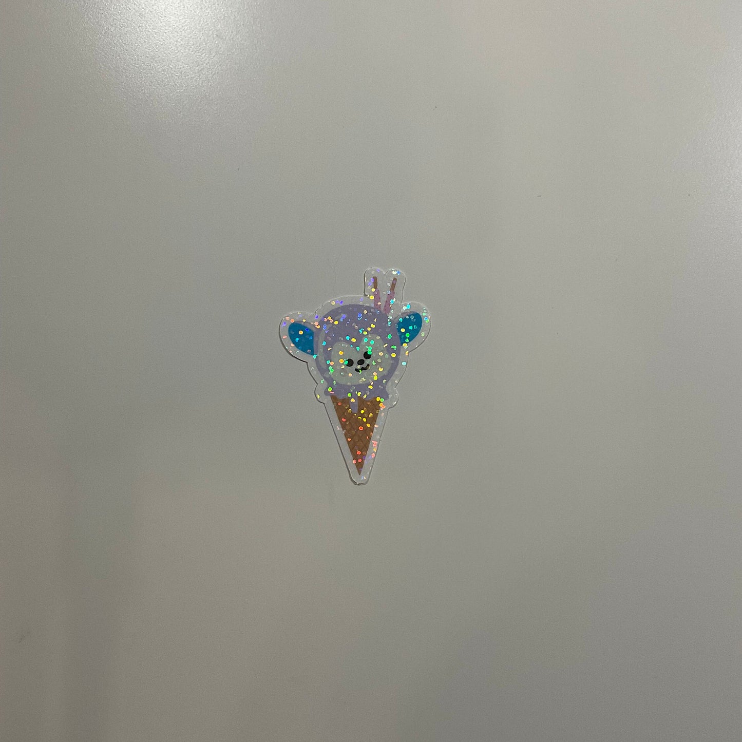 Ice Cream BT21 Holographic Sticker