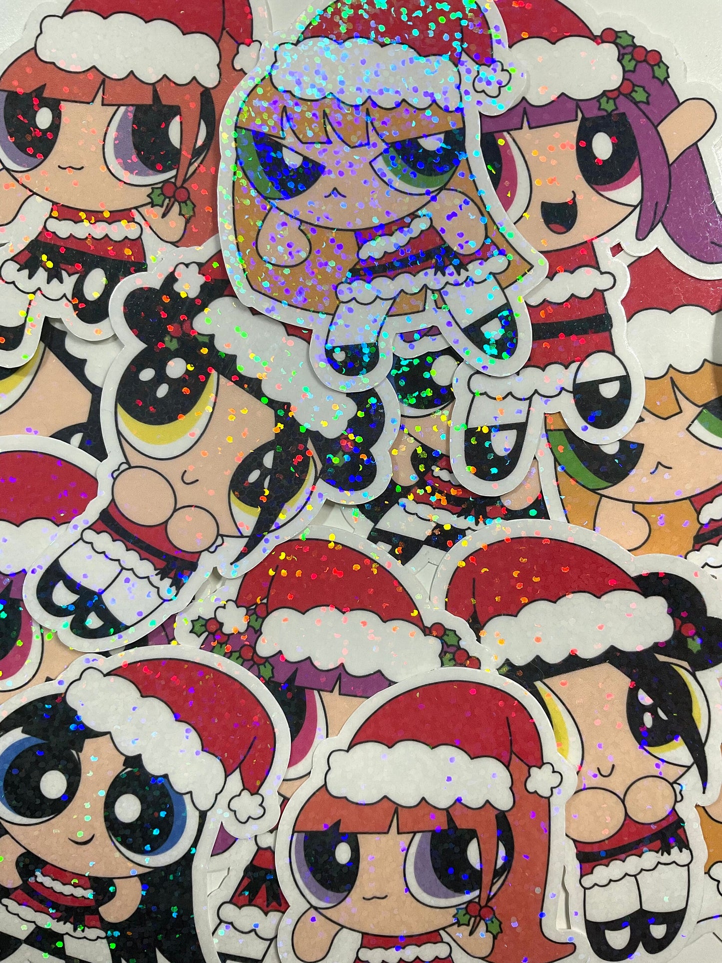 Christmas NewJeans Holographic Sticker