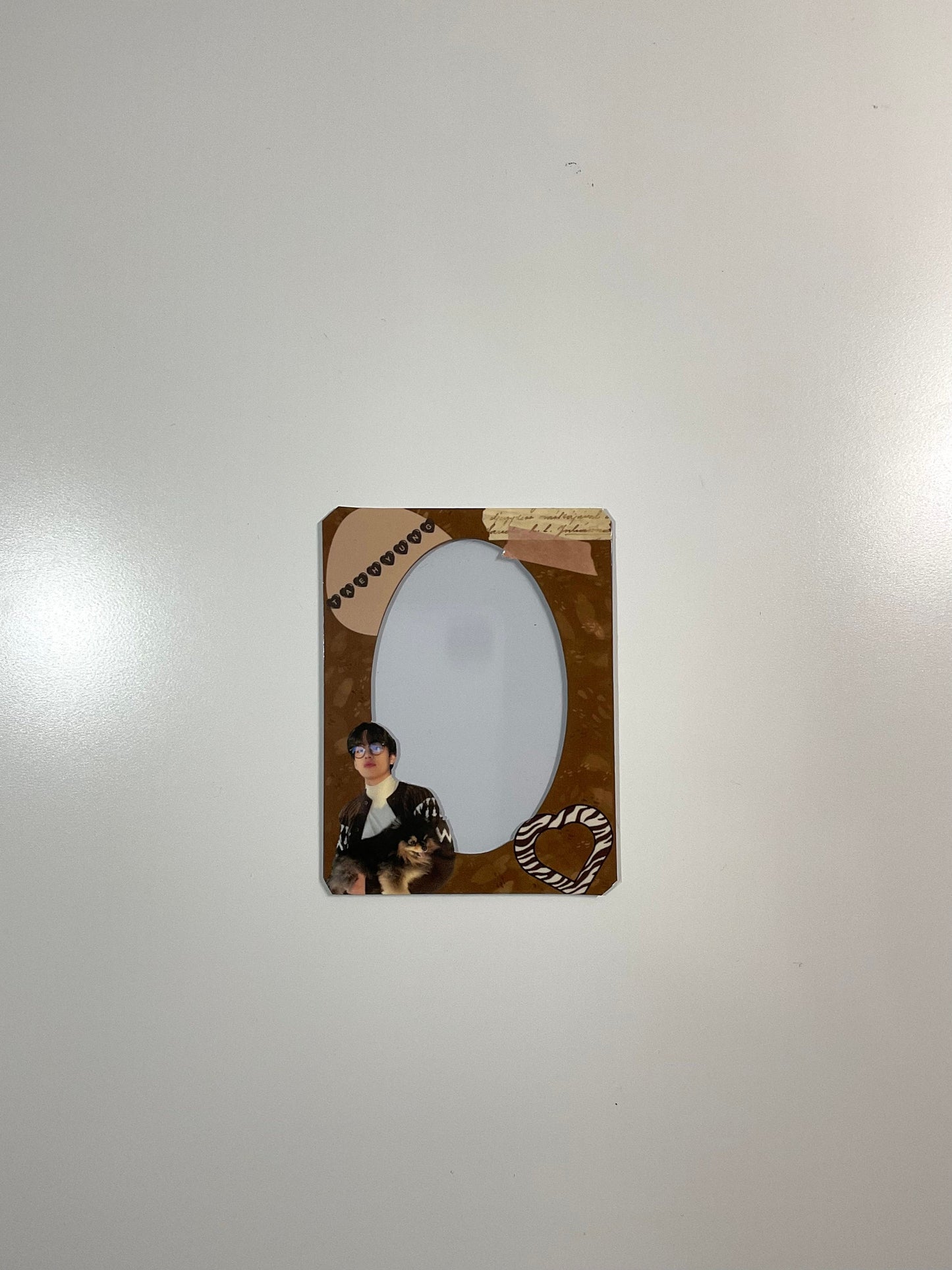 BTS V x Yeontan Decorated Toploader
