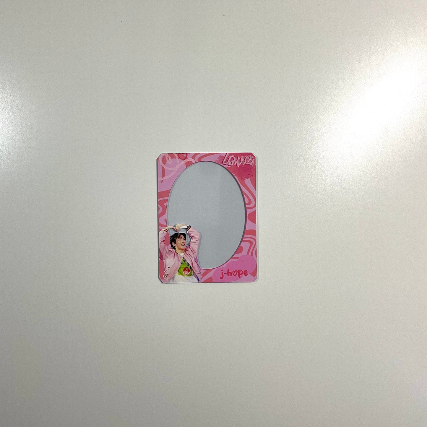 BTS Valentine Themed Decorated Toploader