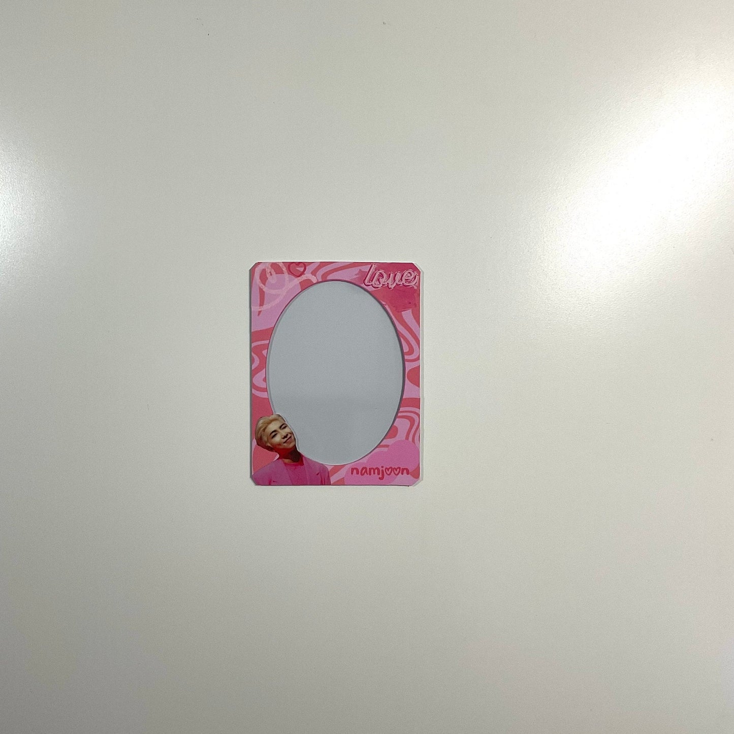 BTS Valentine Themed Decorated Toploader