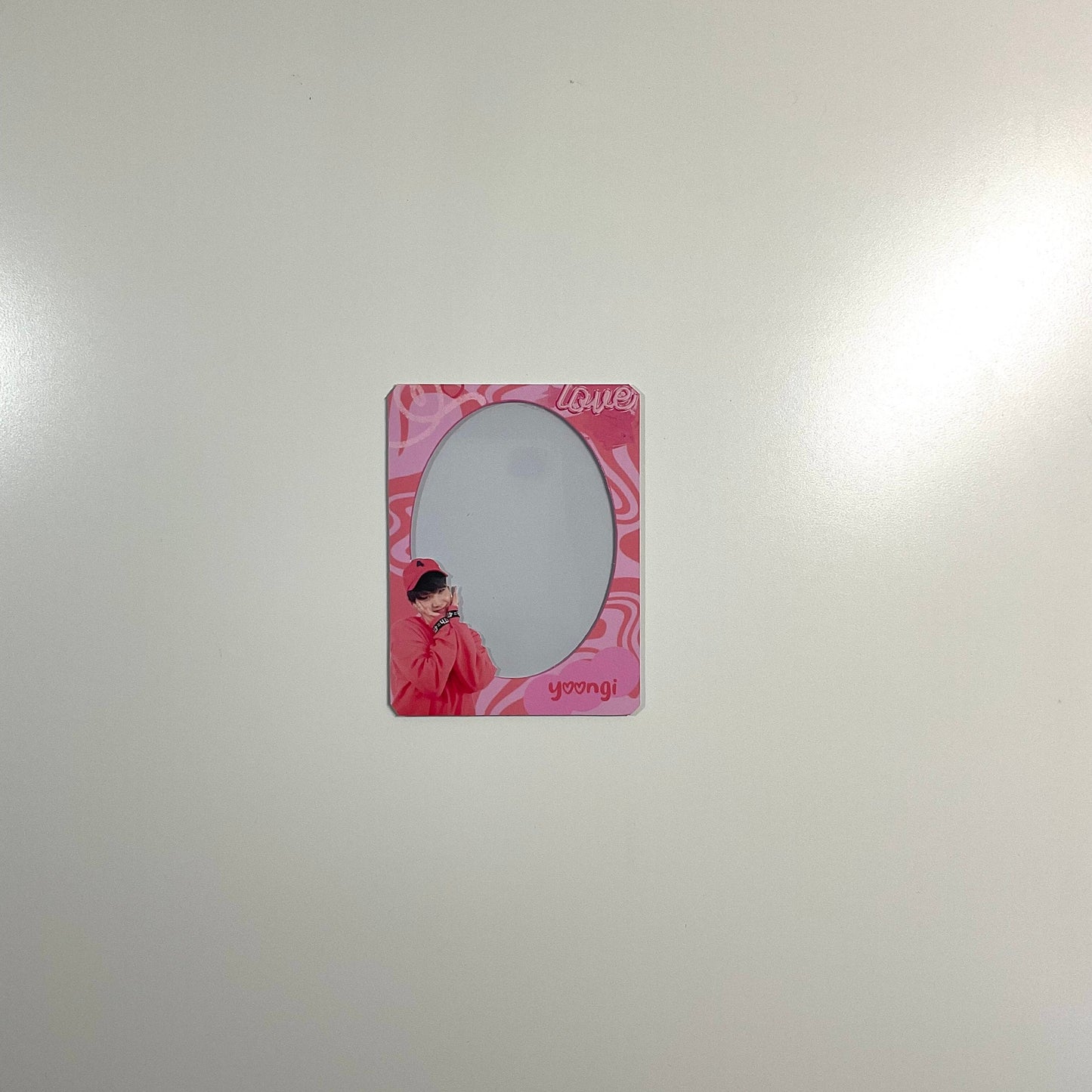 BTS Valentine Themed Decorated Toploader