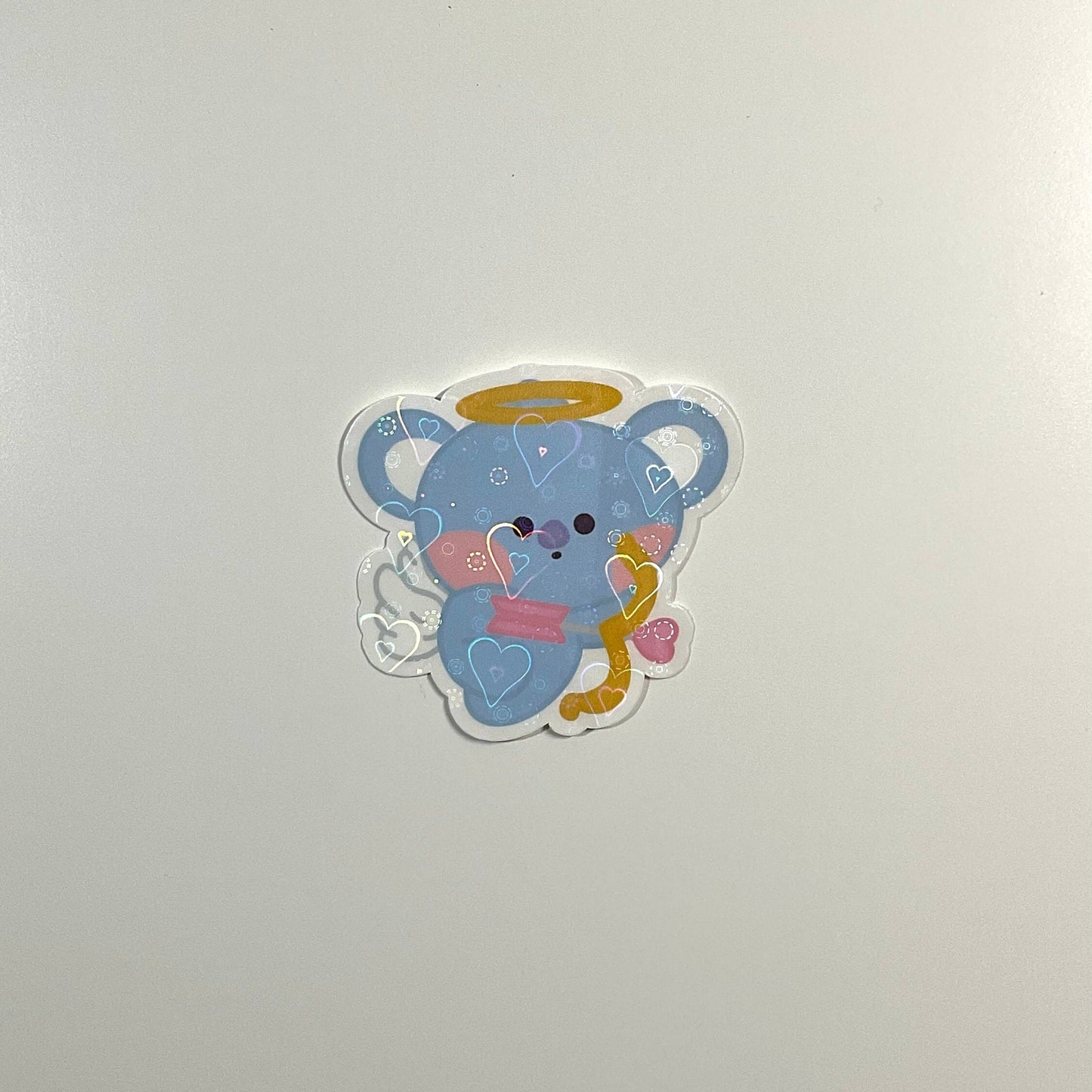 Cupid BT21 Valentine's Day Holographic Sticker