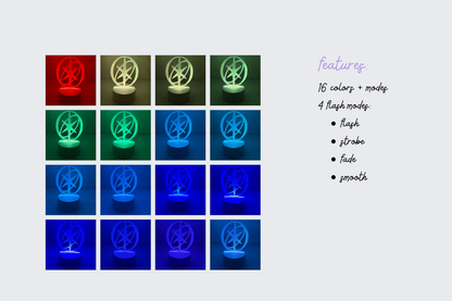 KATSEYE Logo LED Night Light