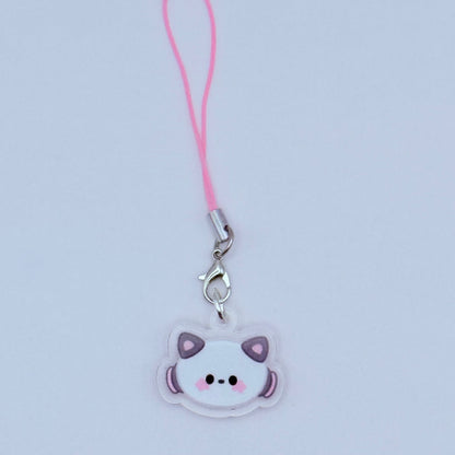 Fim's Club Double-Sided Phone Charm