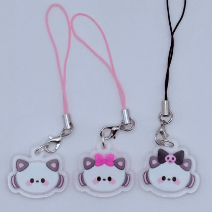 Fim's Club Double-Sided Phone Charm