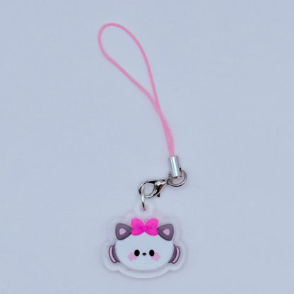 Fim's Club Double-Sided Phone Charm