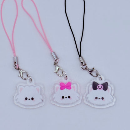 Fim's Club Double-Sided Phone Charm