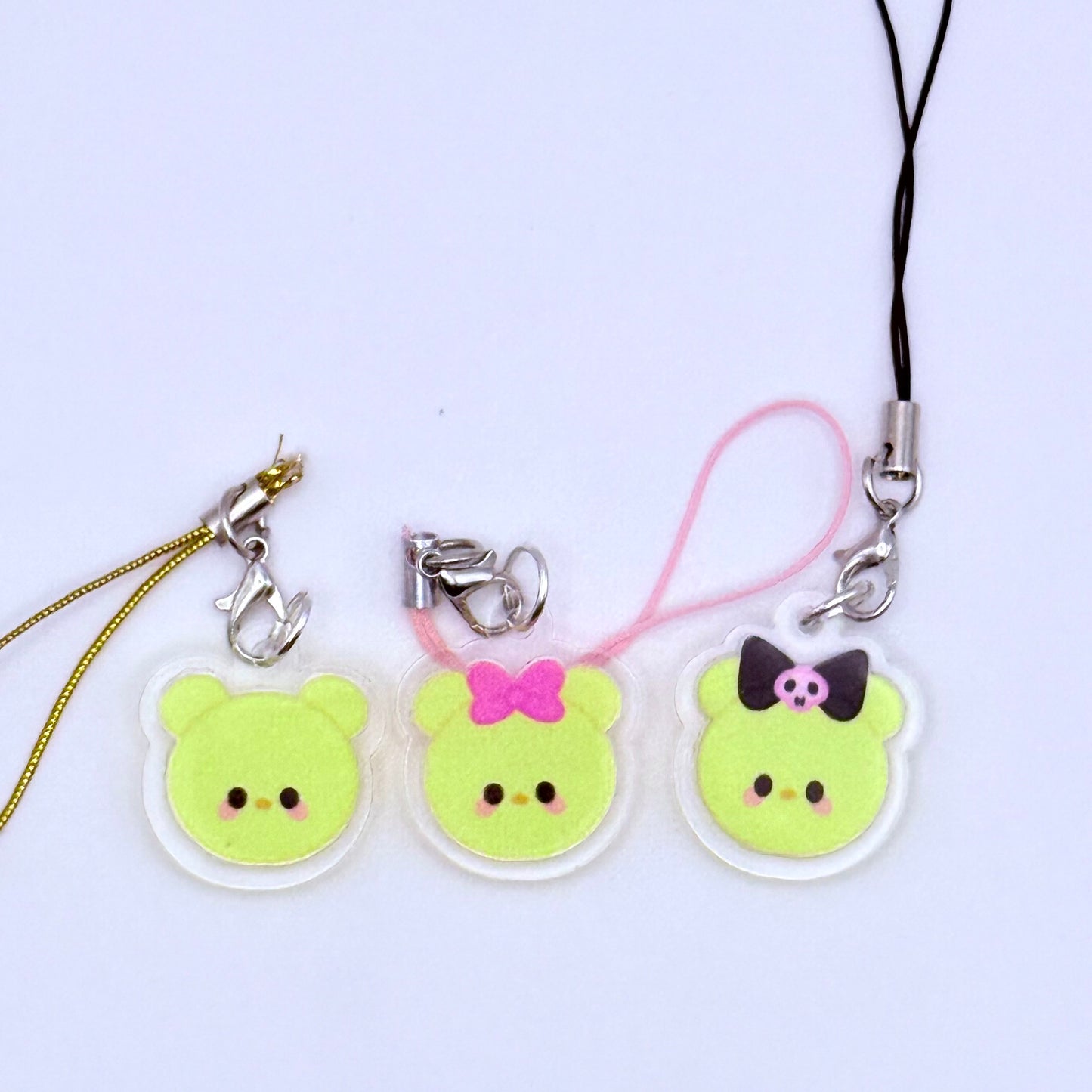 Fim's Club Double-Sided Phone Charm