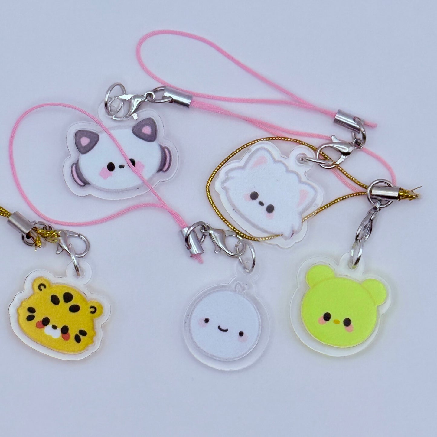 Fim's Club Double-Sided Phone Charm