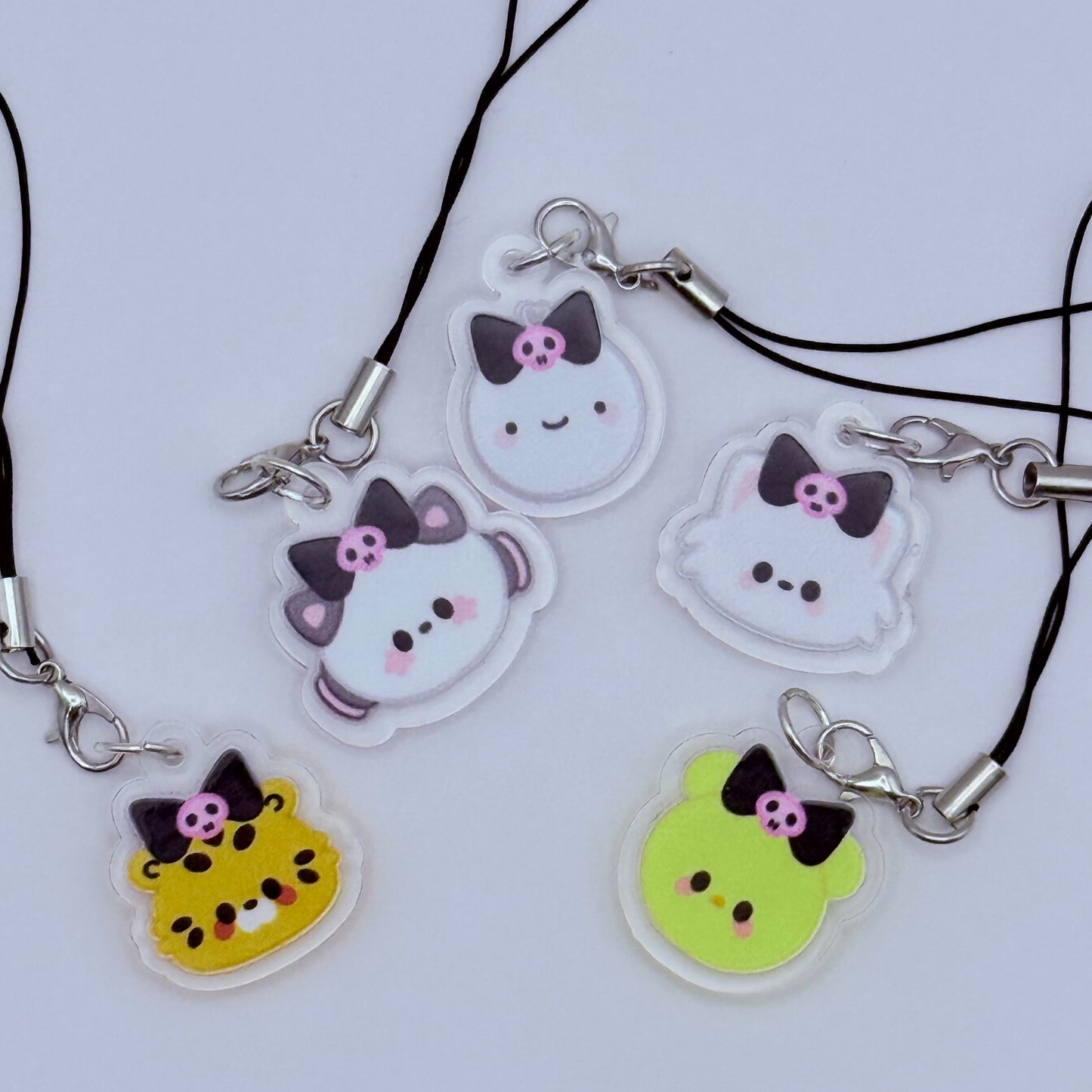 Fim's Club Double-Sided Phone Charm