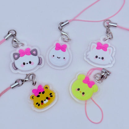 Fim's Club Double-Sided Phone Charm