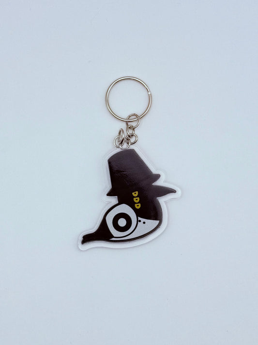 Sussy Bird Double-Sided Acrylic Keychain