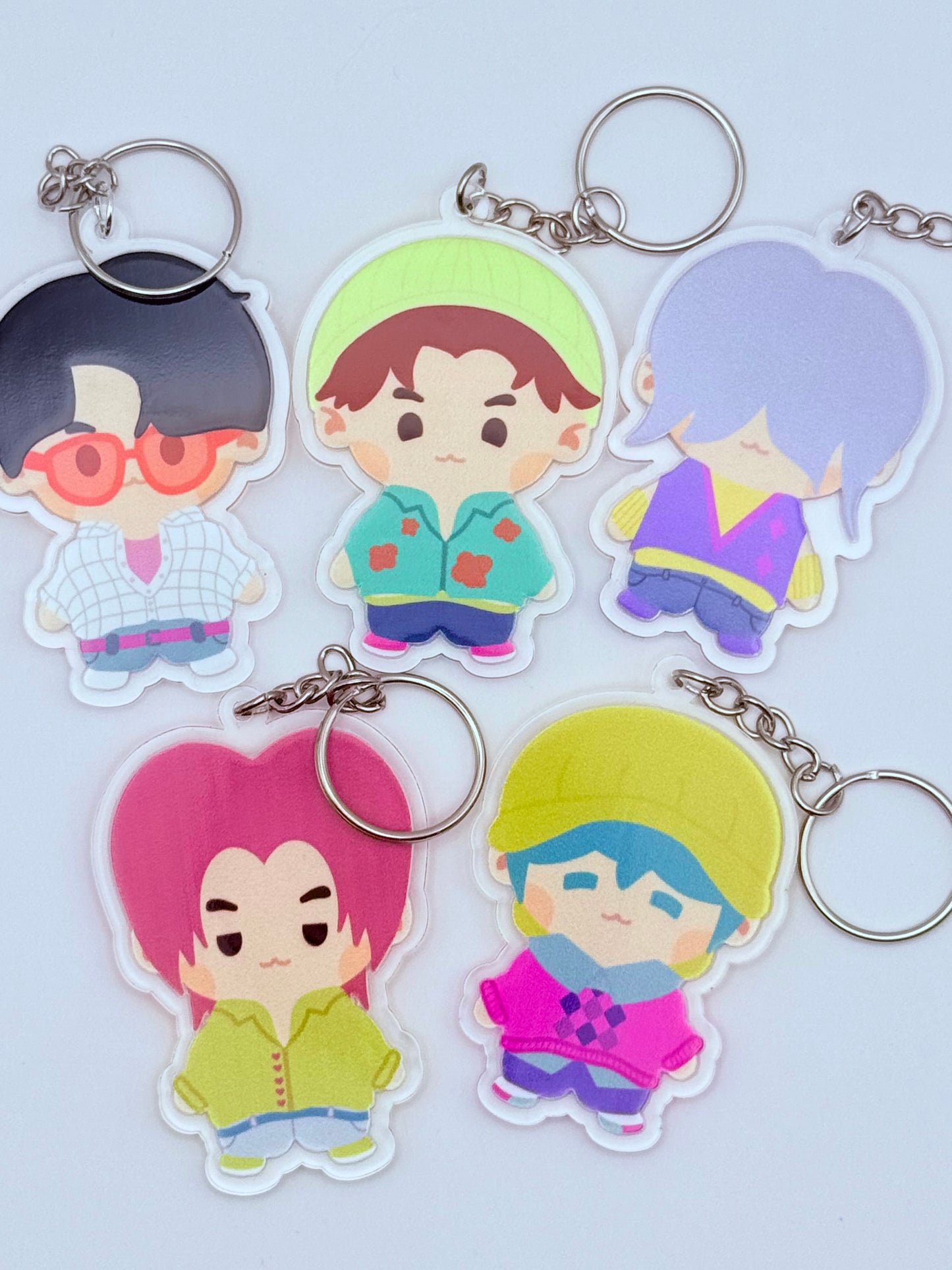 Saja Boys Soda Pop Double-Sided Acrylic Keychain