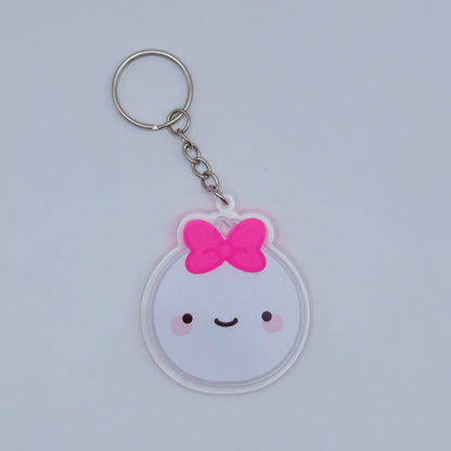 Fim's Club Double-Sided Acrylic Keychain