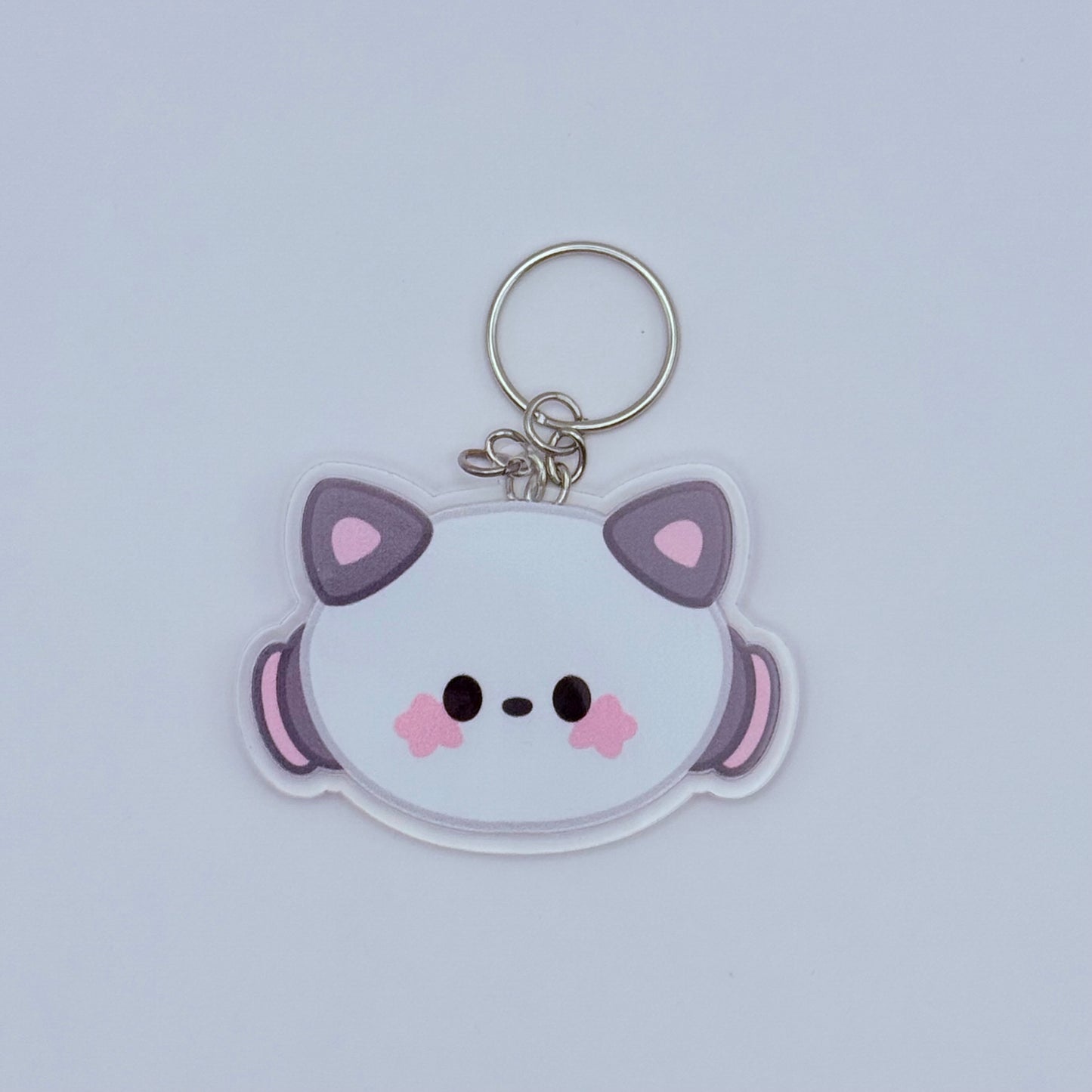 Fim's Club Double-Sided Acrylic Keychain