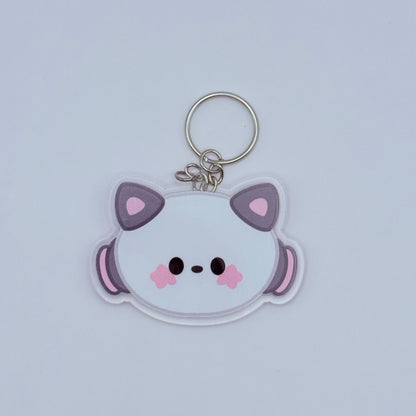 Fim's Club Double-Sided Acrylic Keychain