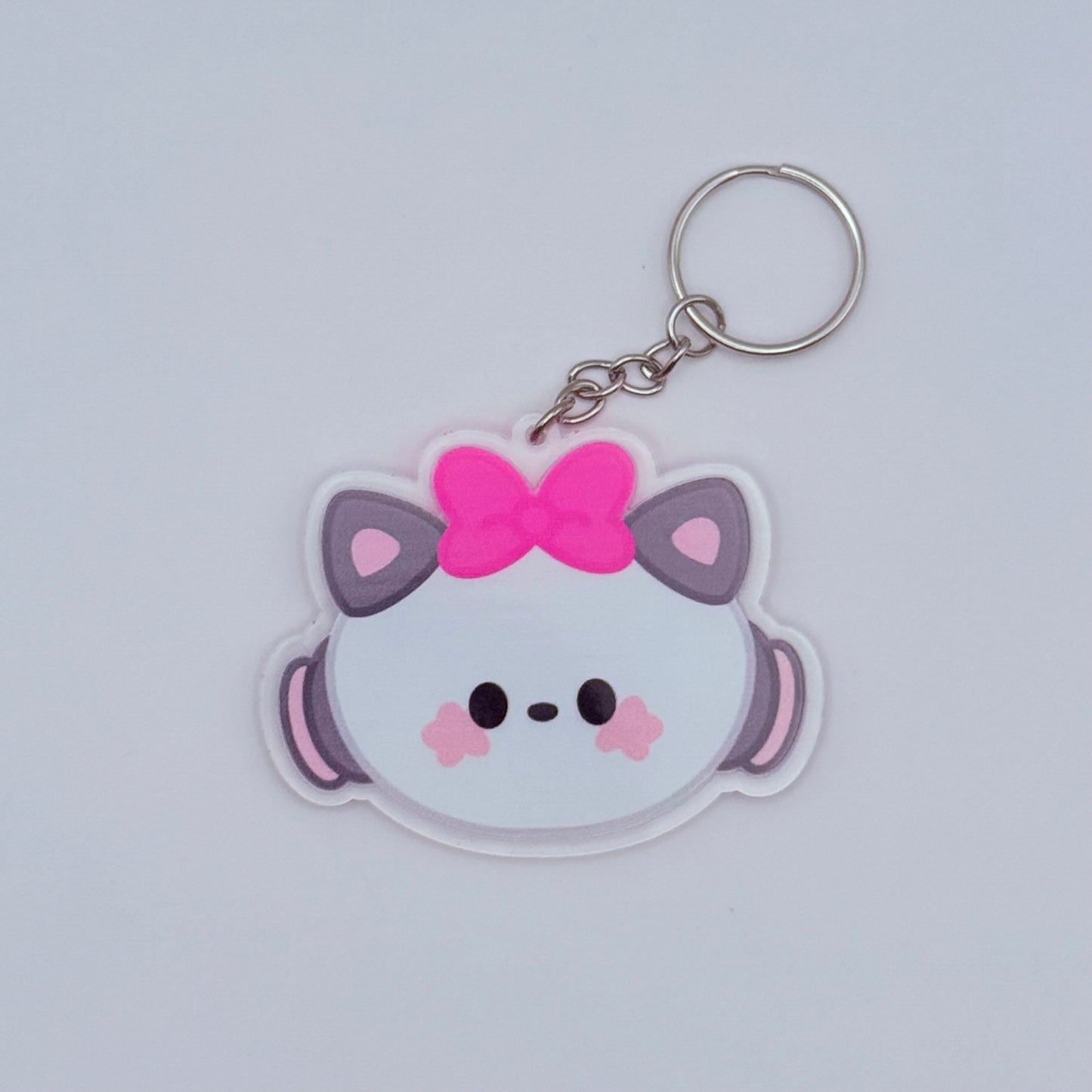 Fim's Club Double-Sided Acrylic Keychain