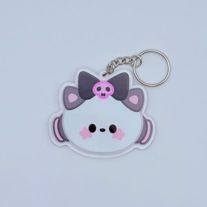 Fim's Club Double-Sided Acrylic Keychain