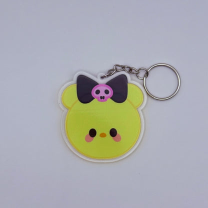 Fim's Club Double-Sided Acrylic Keychain