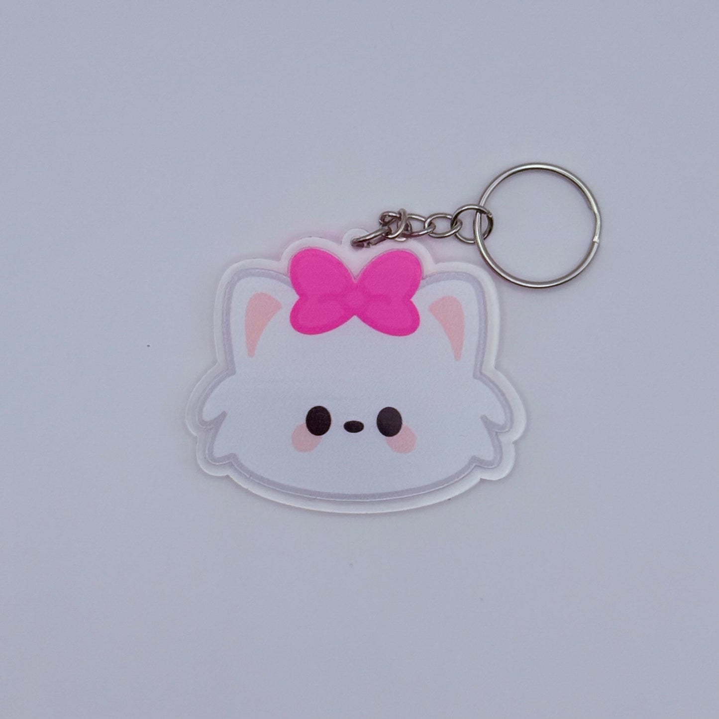 Fim's Club Double-Sided Acrylic Keychain