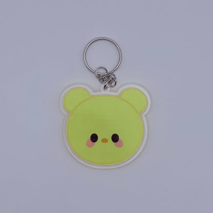 Fim's Club Double-Sided Acrylic Keychain