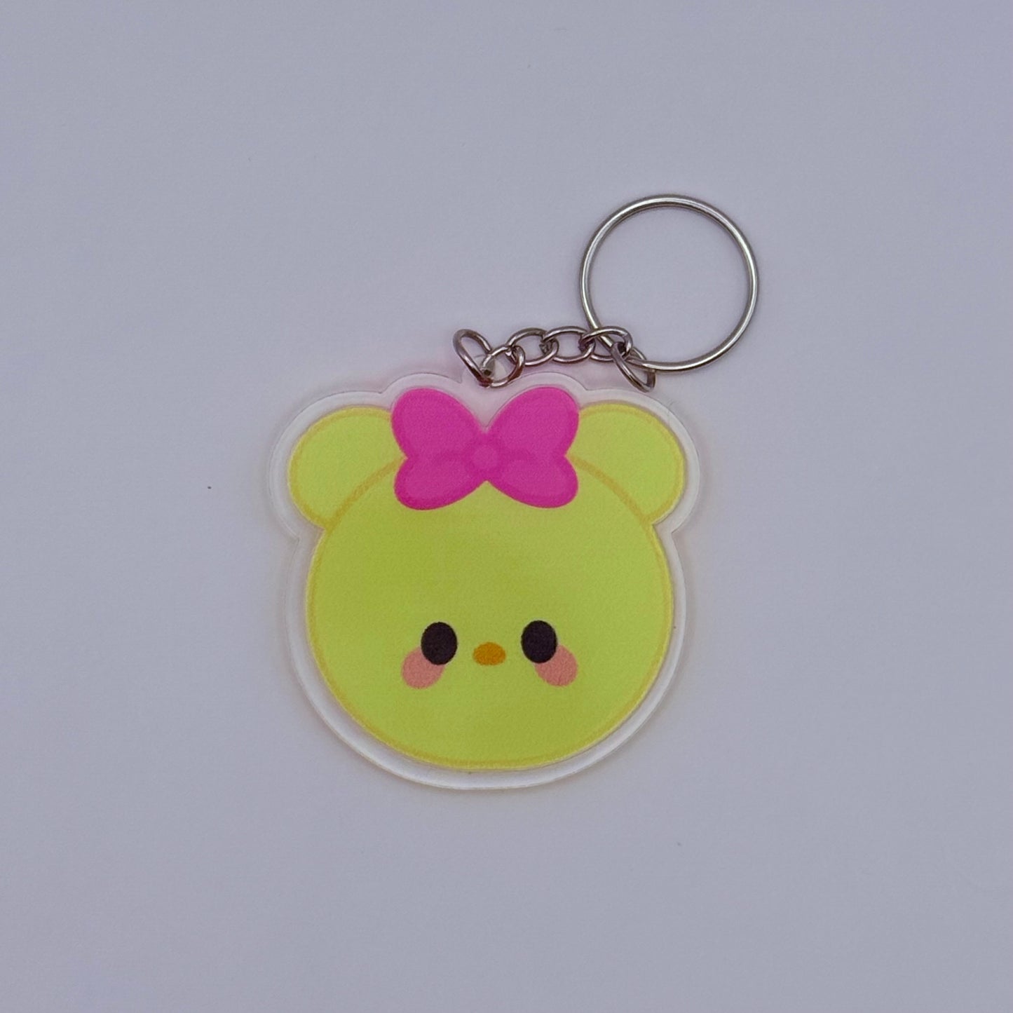 Fim's Club Double-Sided Acrylic Keychain