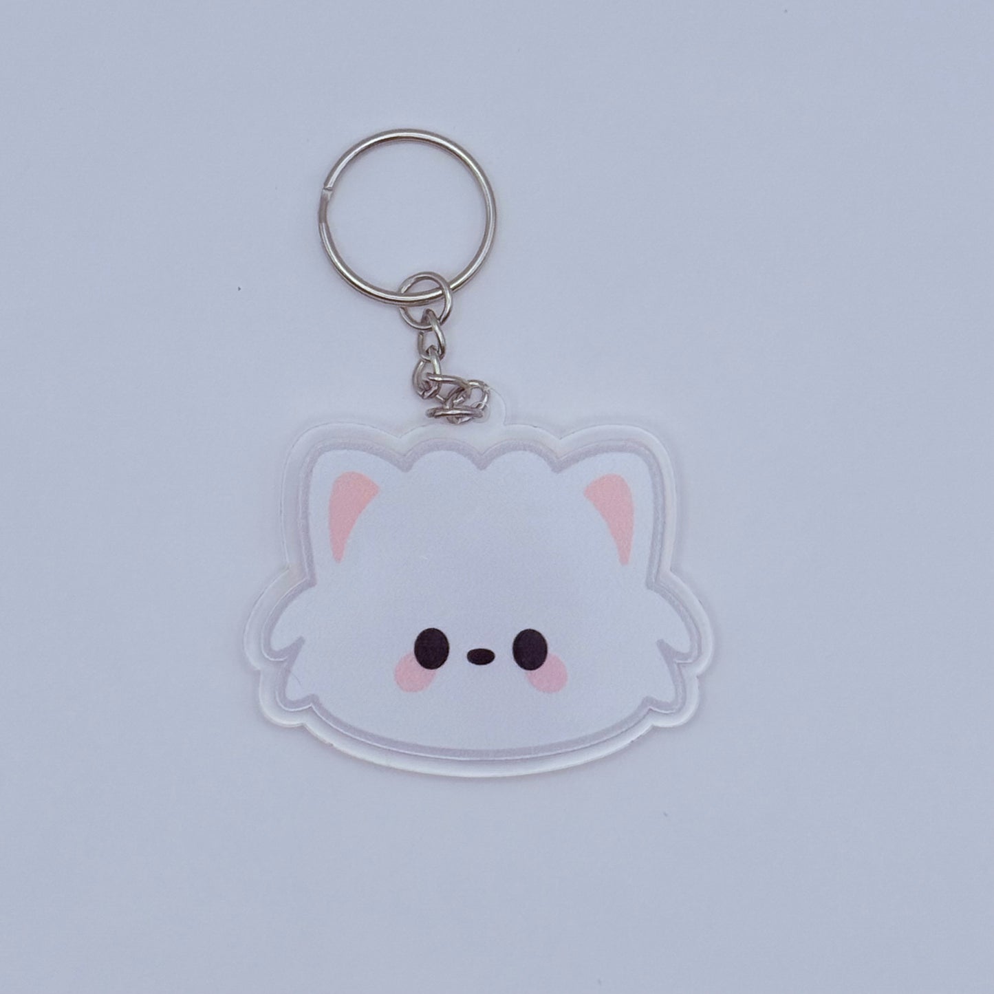Fim's Club Double-Sided Acrylic Keychain