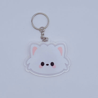 Fim's Club Double-Sided Acrylic Keychain