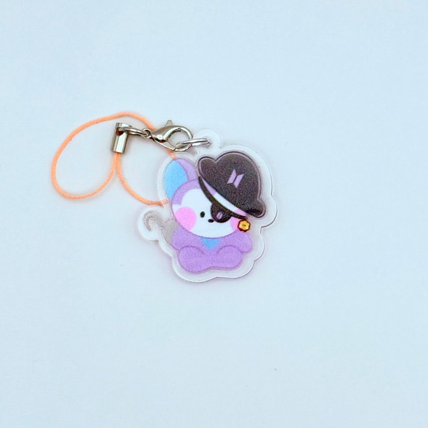 Halloween BT21 Double-Sided Phone Charm