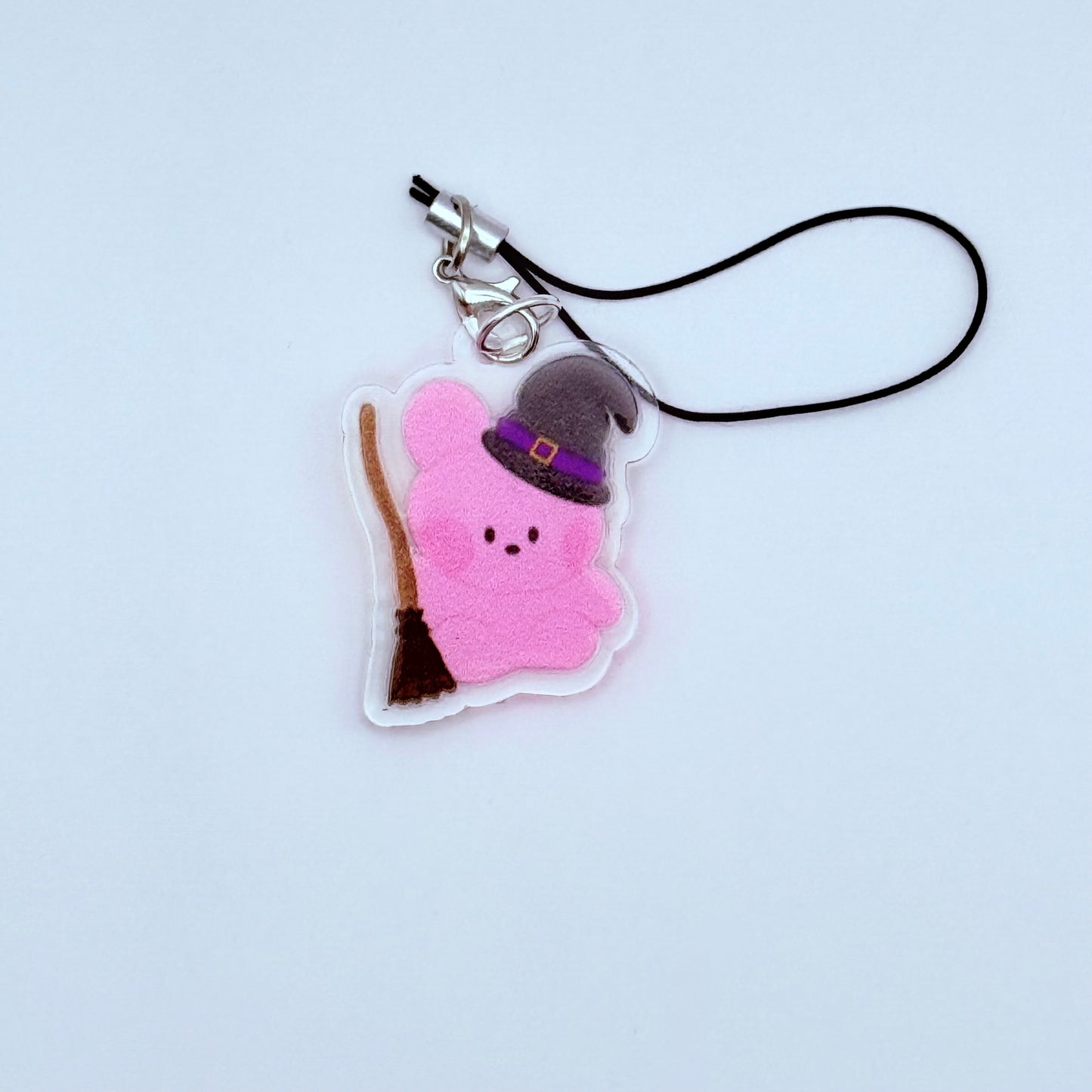Halloween BT21 Double-Sided Phone Charm