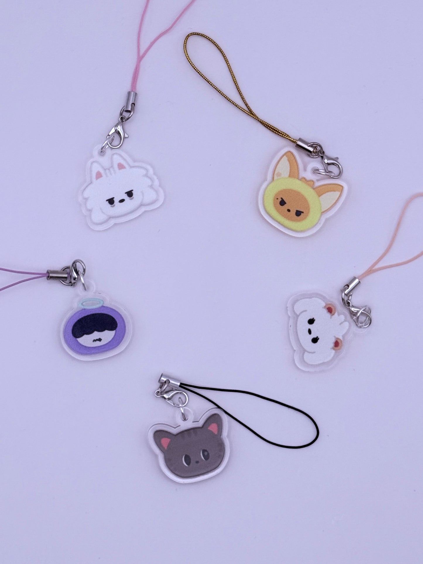 PPULBATU Double-Sided Phone Charm