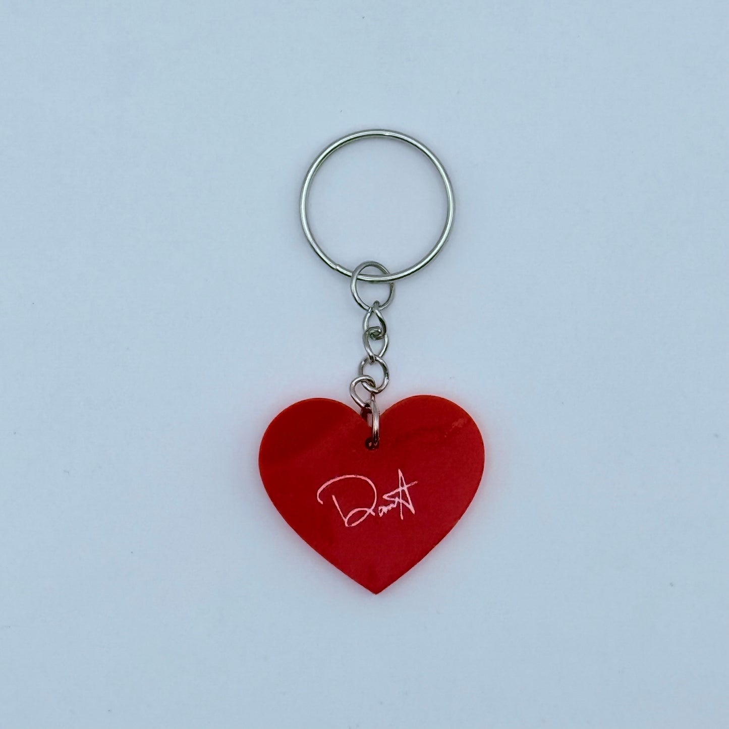 KATSEYE Member Heart-Shaped Acrylic Keychain