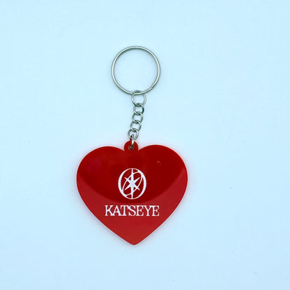 KATSEYE Gabriela Heart-Shaped Acrylic Keychain