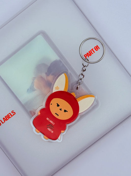 Tomorrow x Together Yeonjun No Labels Part 01 Hwangchoon Double-Sided Acrylic Keychain