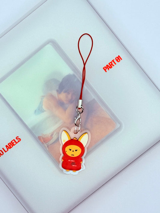 Tomorrow x Together Yeonjun No Labels Part 01 Hwangchoon Double-Sided Phone Charm