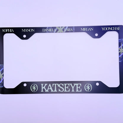 Katseye Inspired License Plate Frame