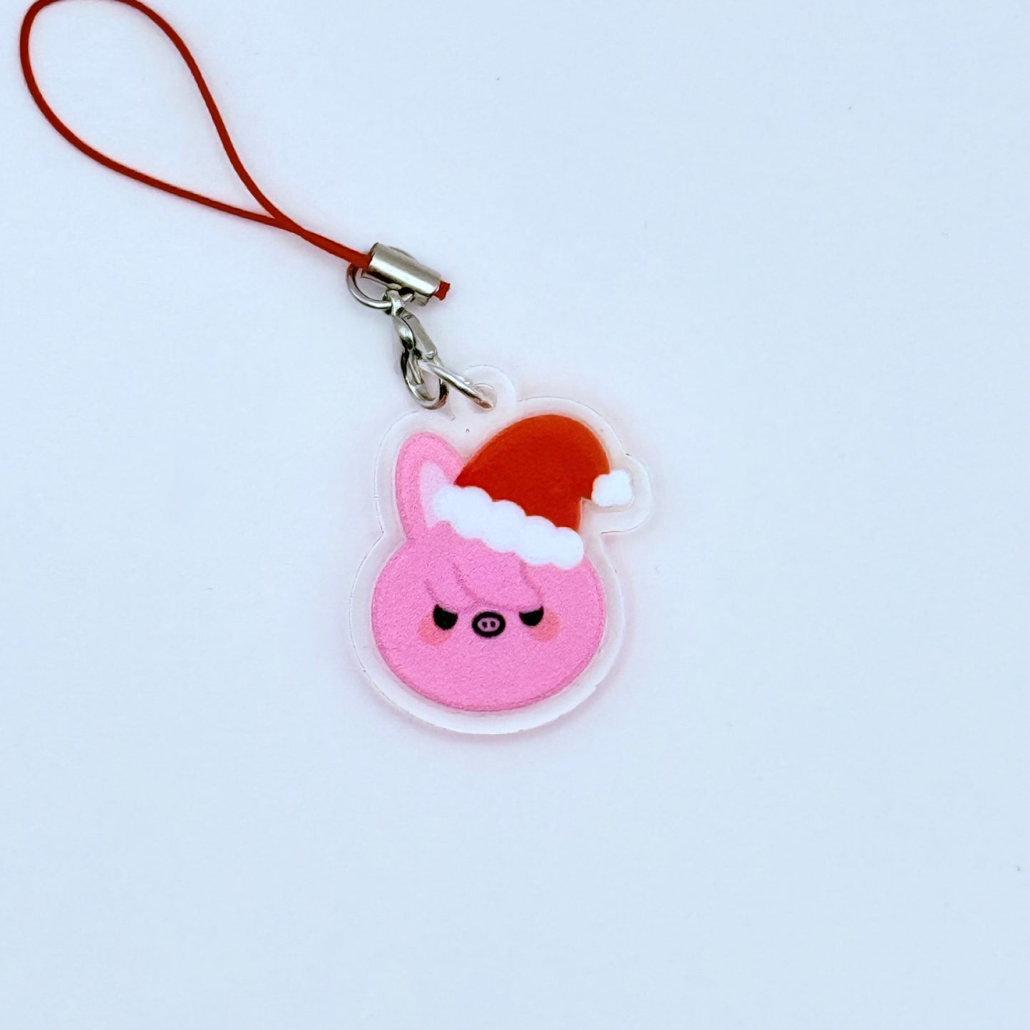 SKZOO Santa Hat Double-Sided Phone Charm