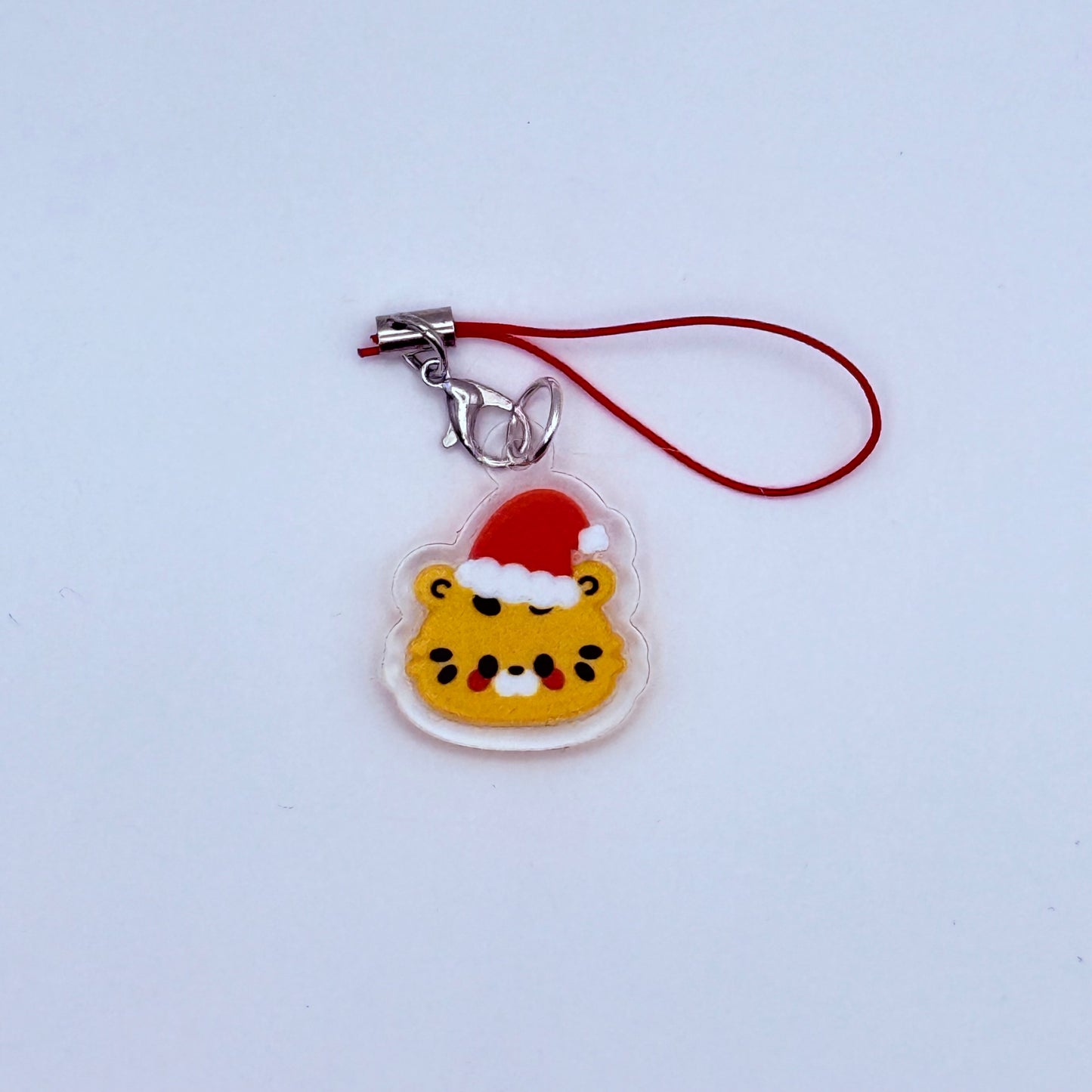 Fim's Club Santa Hat Double-Sided Phone Charm