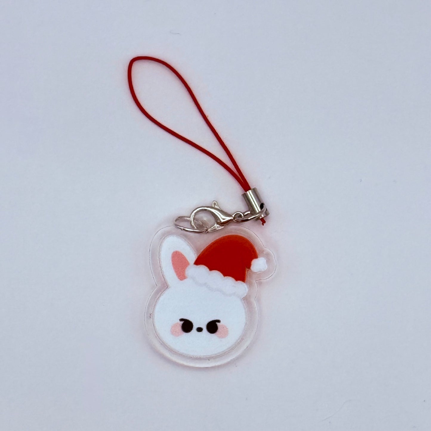 SKZOO Santa Hat Double-Sided Phone Charm