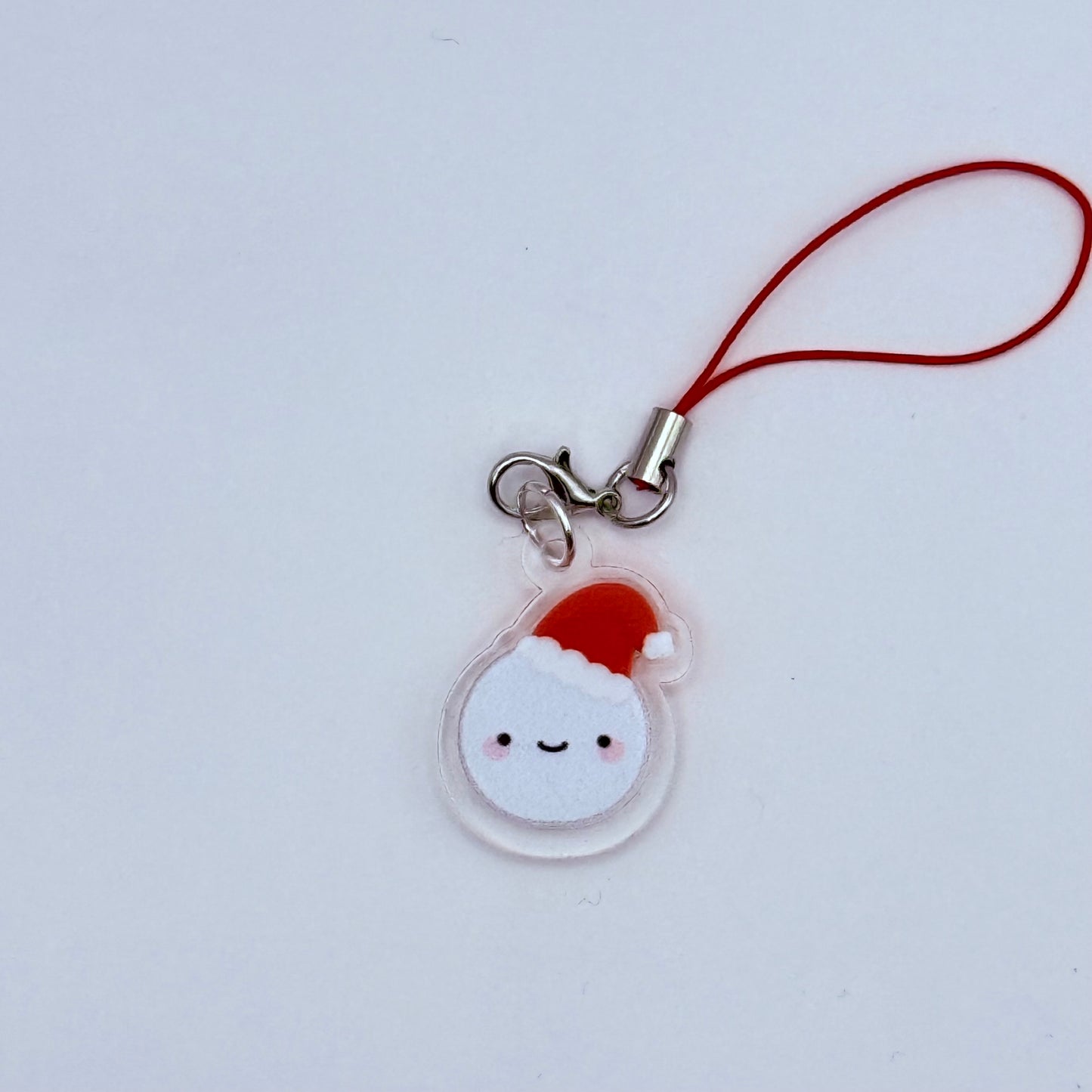 Fim's Club Santa Hat Double-Sided Phone Charm