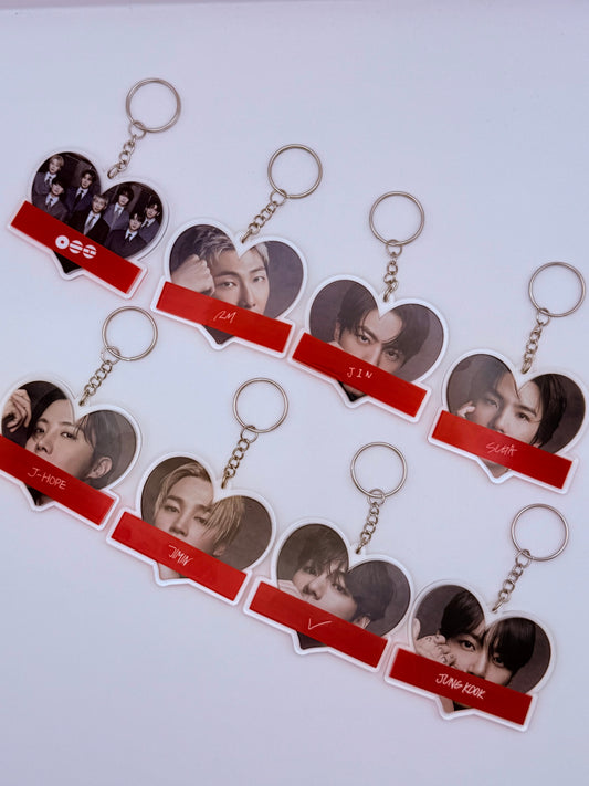 BTS Arirang Double-Sided Acrylic Keychain
