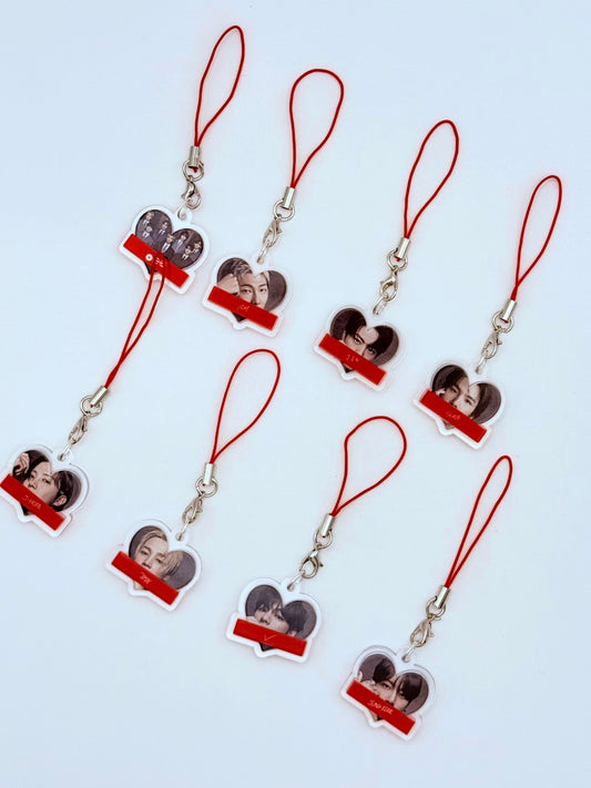BTS Arirang Double-Sided Phone Charm